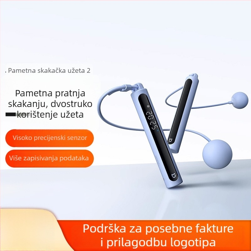 Xiaomi Pametni preskakivač 2, bežični, s teškom loptom, precizno brojanje za sagorijevanje masti cijelog tijela