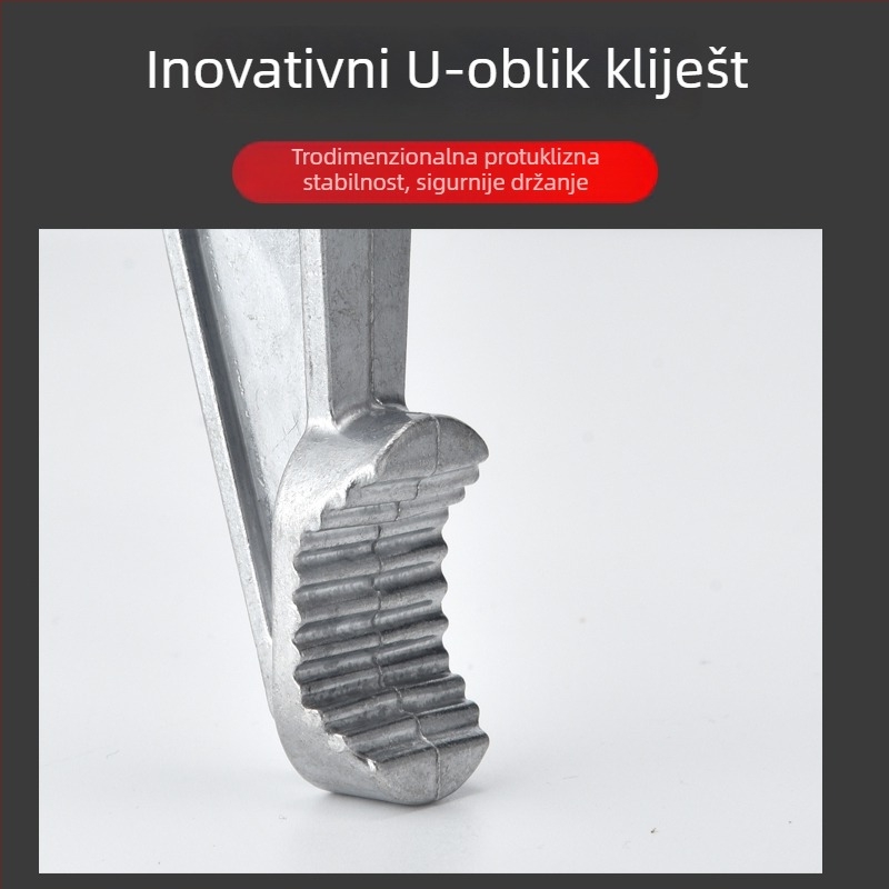 Držač za štap za most i brod, aluminijska legura, fiksni, nezloživ