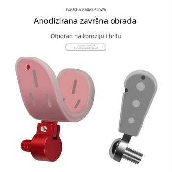 Prilagodljiv držač ribolovne štap od aluminijske legure, 8 mm univerzalni nosač glave štapa