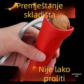 Orahač od cinkovog legura, otvarač ljuske orašastih plodova (orah i lješnjak), stil 1, 2019, izdržljiv kućni alat