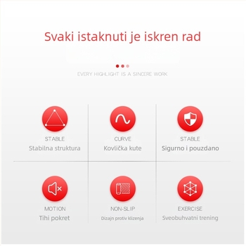 Četverokolesni trbušni valjak MTW-1, 1,1 kg, nije sklopiv, za ured, dom i vanjsku upotrebu
