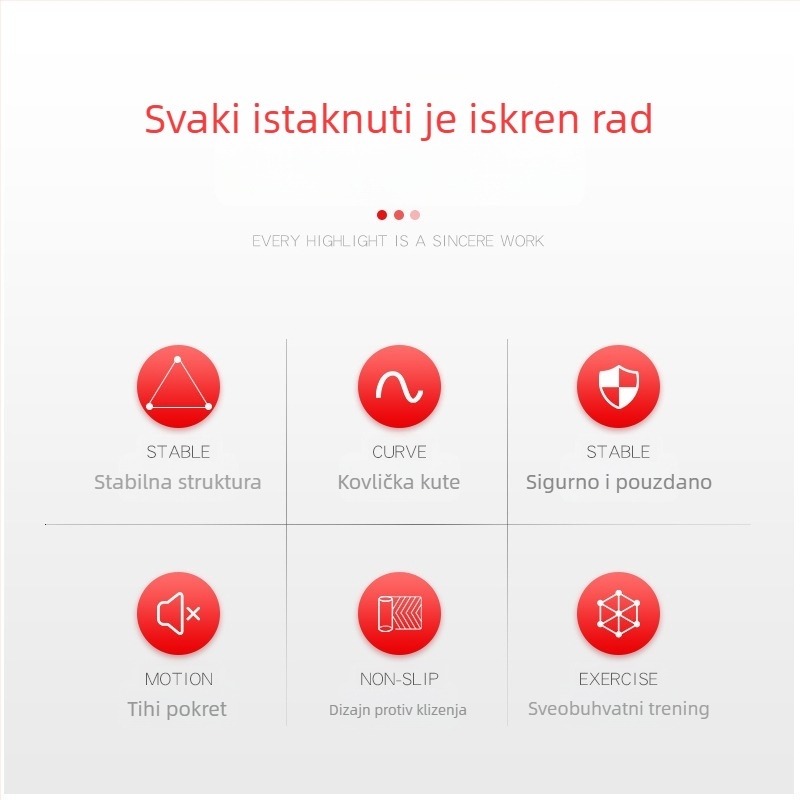 Četverokolesni trbušni valjak MTW-1, 1,1 kg, nije sklopiv, za ured, dom i vanjsku upotrebu