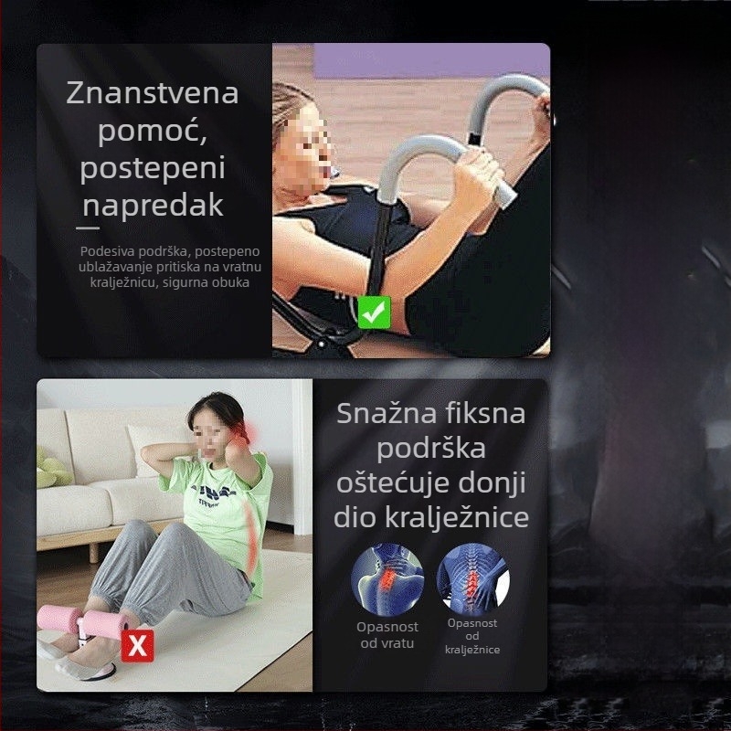Uložak za sklekove za sagorijevanje masnih naslaga u struku i oblikovanje trbuha, nije sklopiva, težina 2,0 kg, model Now su