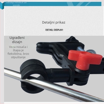 Prošireni nosač sonde za raft ribolov, fiksni toranj-stil držač