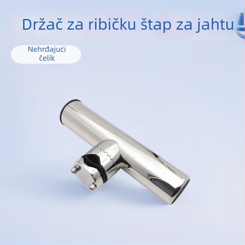 Nerđajući čelični držač štapa za jahtu i brod – podesiva stezaljka i dodatak za morski ribolov