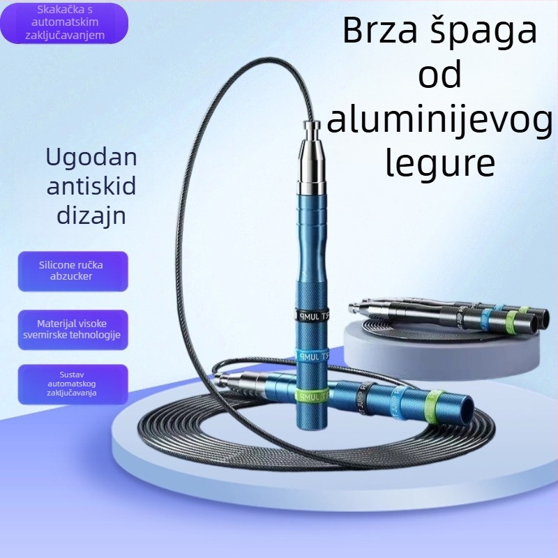 Fitness užad od aluminijske legure, Quick Jump SY00037, oprema za fitness