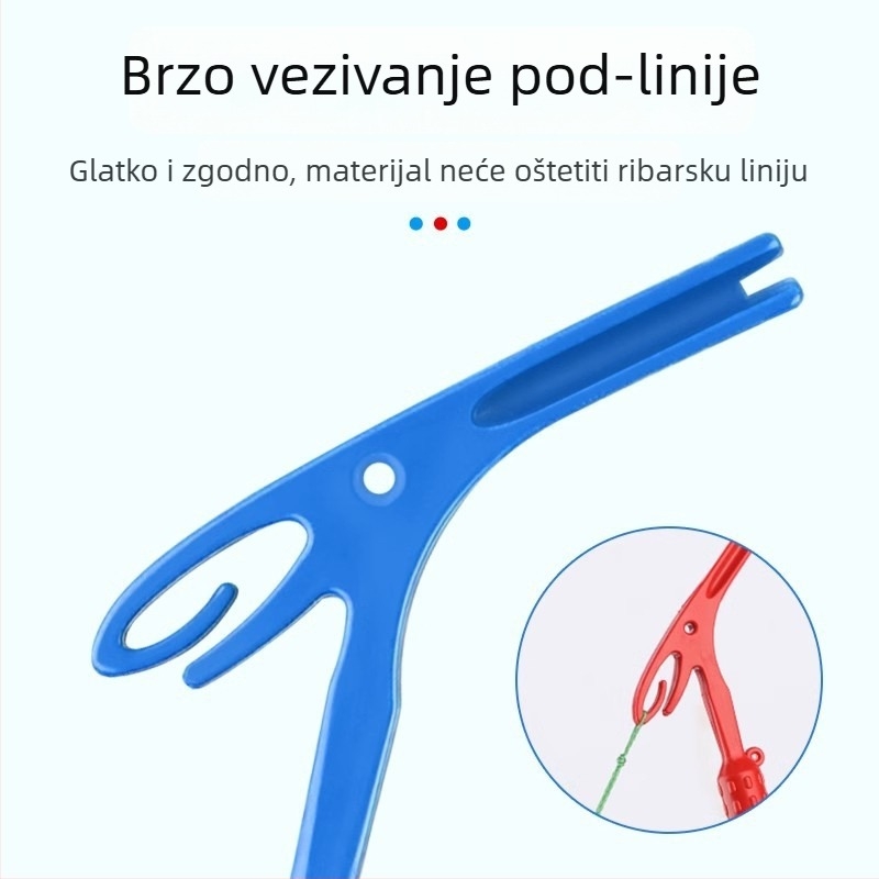 Giant fin king trofunkcionalni ribolovni alat: hvatač kuka, odvijač kuka i čvorovač linije (ručno)