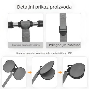 Abdominalni kotač s automatskim vraćanjem, dvostruki kotač, kućna upotreba, 1,1 kg, protuklizna podloga uključena