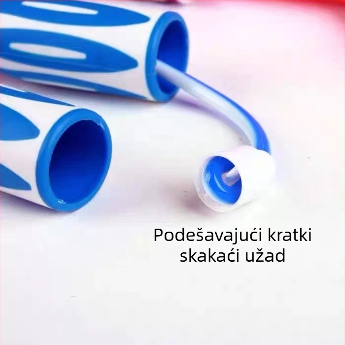 Užad za preskakanje s dugačkom drškom – PVC fitness užad za djecu, marka Jumping Music