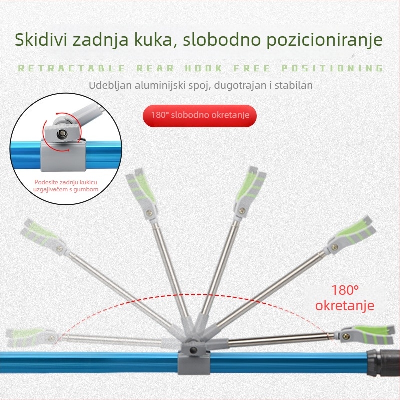 Hongliang aluminijski držač štapa za pecanje