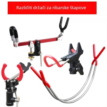 Metalni držač za štapove s višeosnim rotacijama