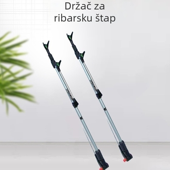 Držač za štapove od aluminijske legure, sklopiv, s višestrukom rotacijom – Fort tip