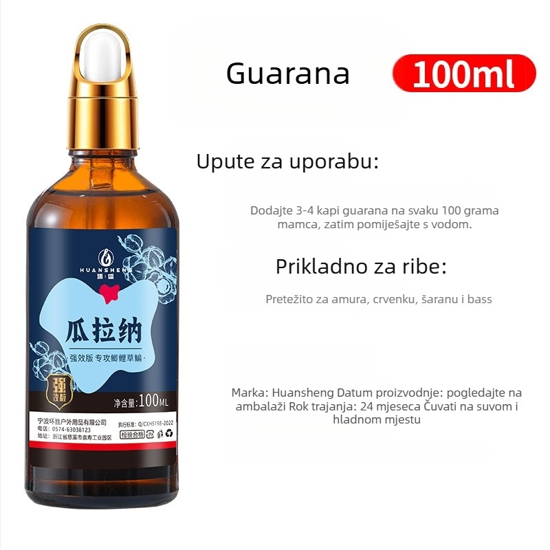 Kompletna mamac za ribe – tekućeg oblika, riblji atraktant, marka Huan sheng