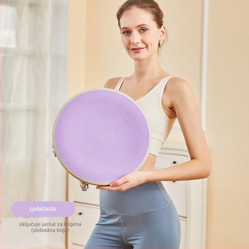 Šesterokotni tiši kotač za vježbanje trbušnih mišića za kućnu upotrebu s pojačanim ležajevima