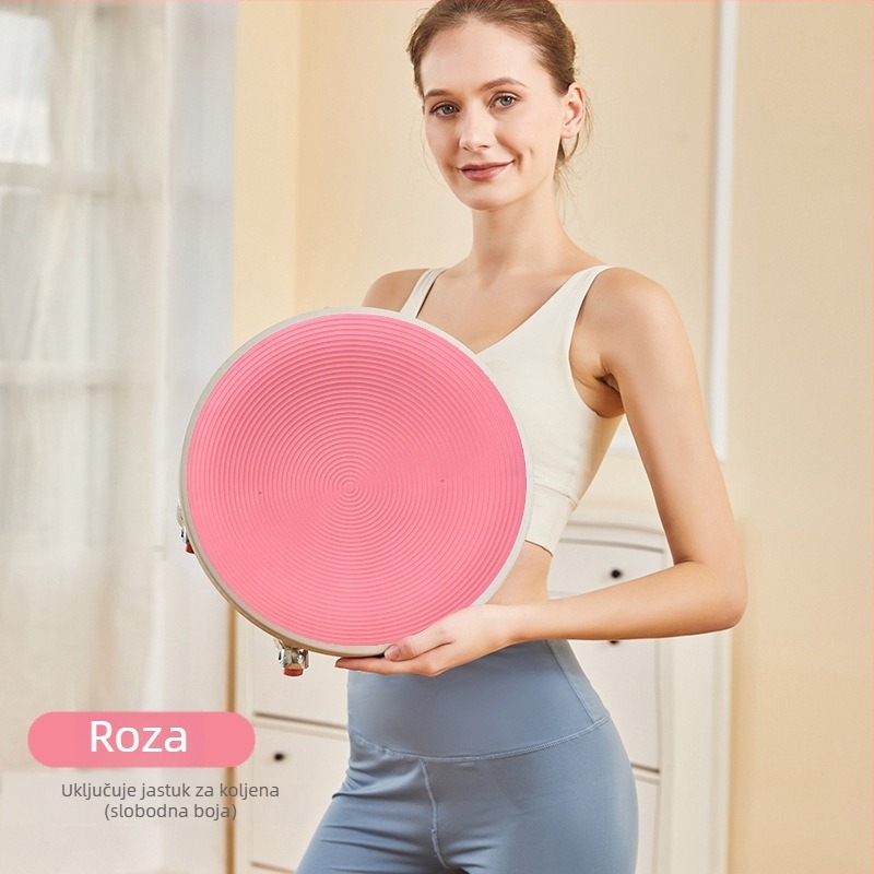 Šesterokotni tiši kotač za vježbanje trbušnih mišića za kućnu upotrebu s pojačanim ležajevima