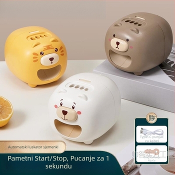 Automatska mašina za ljuštenje sjemenki suncokreta u obliku medvjeda, s mogućnošću otiska logotipa (Brand: Druga; Lansiranje: Proljeće 2017; Materijal: Drugi; Stil: Moderna jednostavnost; Otisak logotipa: Da)