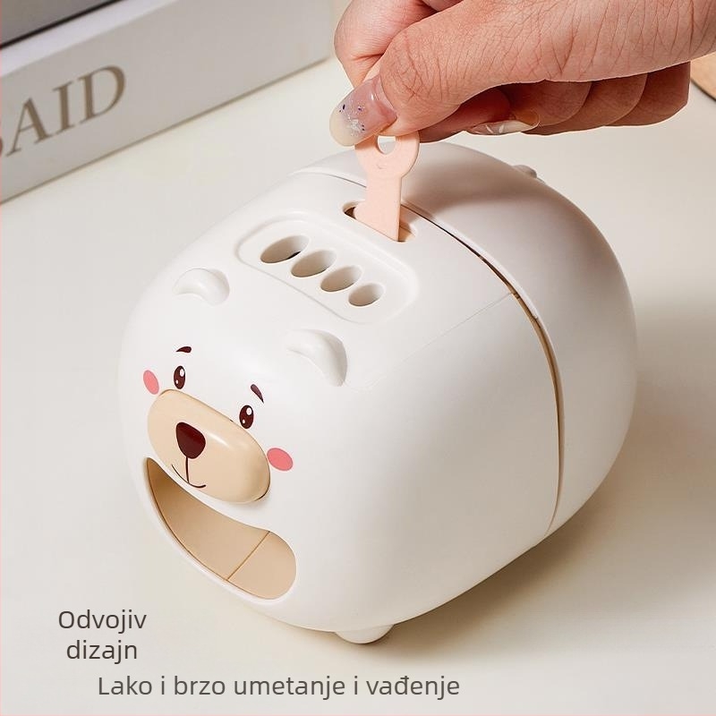 Automatska mašina za ljuštenje sjemenki suncokreta u obliku medvjeda, s mogućnošću otiska logotipa (Brand: Druga; Lansiranje: Proljeće 2017; Materijal: Drugi; Stil: Moderna jednostavnost; Otisak logotipa: Da)