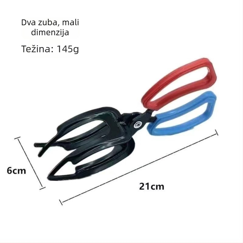 Metalne ribolovne kliješta Wilderness s dizajnom dva ili tri zuba za hvatanje ribe