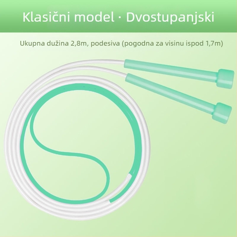 Winged Bird PVC švihadlo za skakanje – 2.8, dvostupanjsko prilagođeno djeci, fitness oprema