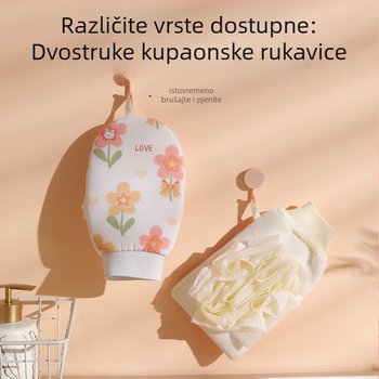 Exfolirajuća rukavica za kupanje – dvostruki sloj, 100% viskozna vlakna, marka Enjoy, za opću uporabu