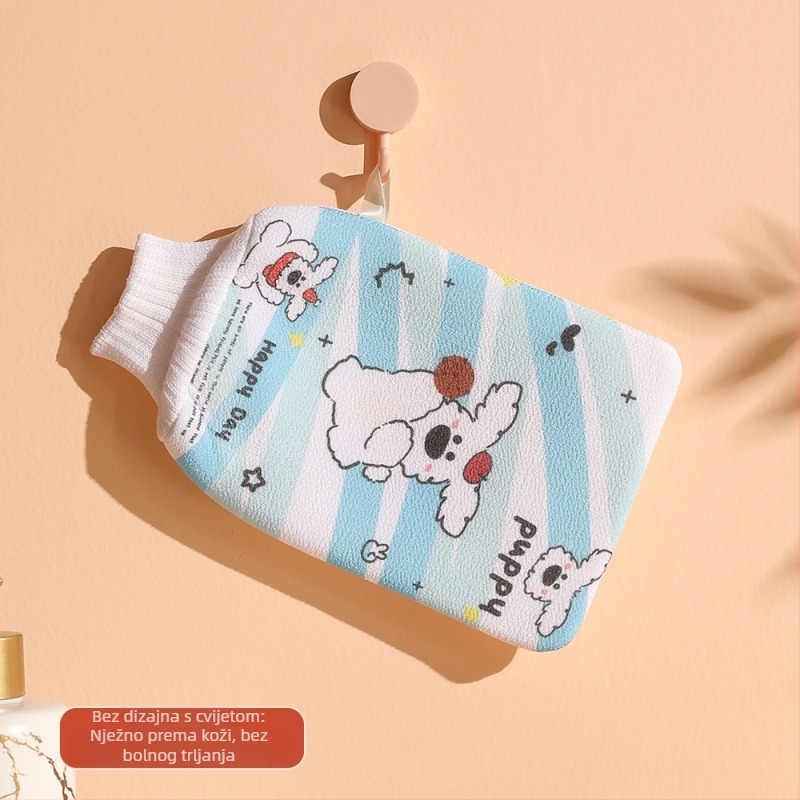 Exfolirajuća rukavica za kupanje – dvostruki sloj, 100% viskozna vlakna, marka Enjoy, za opću uporabu