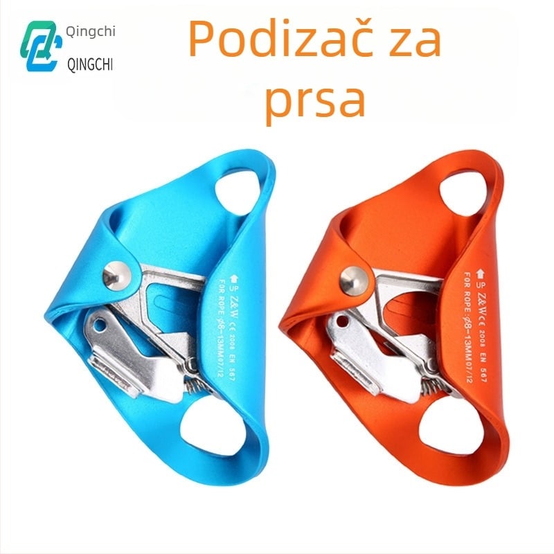 Prsni uzvišač za penjanje — Q&C, avionski aluminij, zaštita od pada