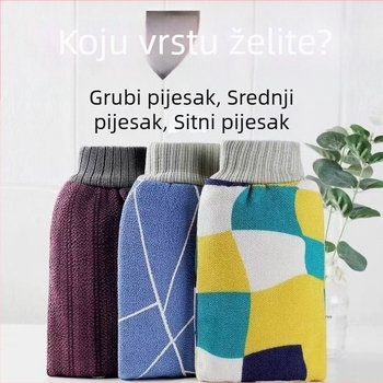 Stone Morning — eksfolirajuća površina od viskoze i tkanine ručnika • univerzalna upotreba • prilagodljiva količina u pakiranju