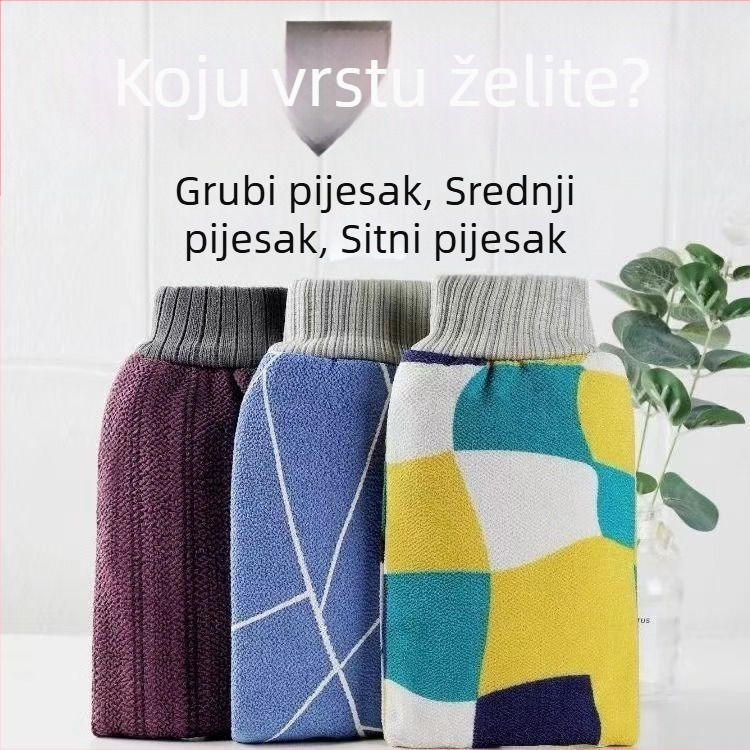 Stone Morning — eksfolirajuća površina od viskoze i tkanine ručnika • univerzalna upotreba • prilagodljiva količina u pakiranju