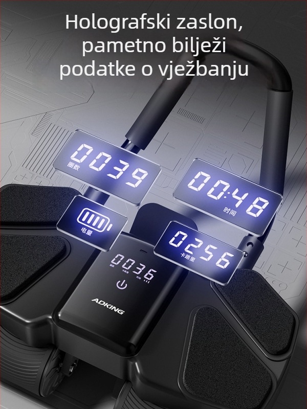 Yudong kolut za trbušnjake, 3 kg, nije sklopiv, pogodan za ured, vanjsku upotrebu i kućnu vježbu
