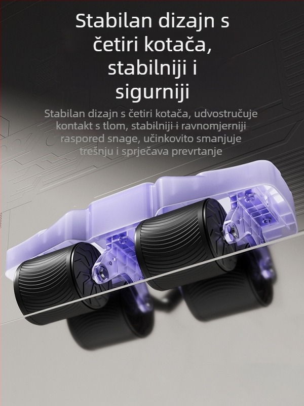 Yudong kolut za trbušnjake, 3 kg, nije sklopiv, pogodan za ured, vanjsku upotrebu i kućnu vježbu