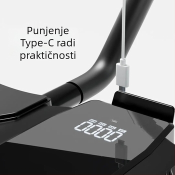 Kotač za trbušne mišiće s LCD zaslonom, brend Good Way, težina 2,5 kg, za ured i kućnu upotrebu