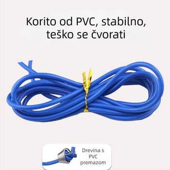 Divine PVC užad za skakanje za fitness treninge, porijeklo iz Linyi, Shandong; pogodno za početnike.