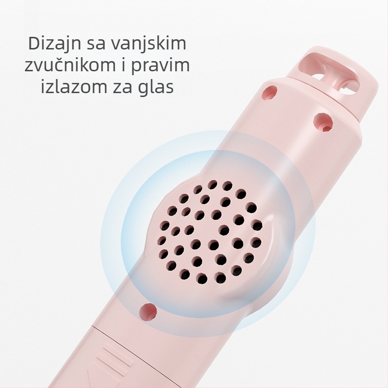 PU bežični skakač s glasovnom aktivacijom, LED osvjetljenjem i sagorijevanjem masti, za djecu i učenike