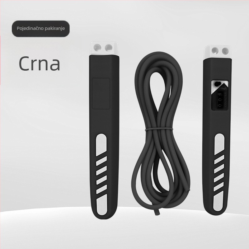 Double Star podesivi brojajući skip rope za učenike – PVC, duljina 275 cm