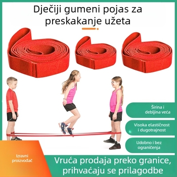 Dugačko najlonsko preskakanje užete za djecu — dječje preskakanje uz roditelje, interaktivno, pogodno za učenike osnovne škole