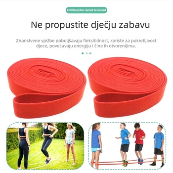 Dugačko najlonsko preskakanje užete za djecu — dječje preskakanje uz roditelje, interaktivno, pogodno za učenike osnovne škole