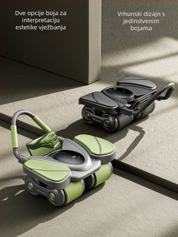 Abdominalni kotačić SS001, automatsko vraćanje, 3,2 kg, za kućnu upotrebu, ured, vani i fitness centar