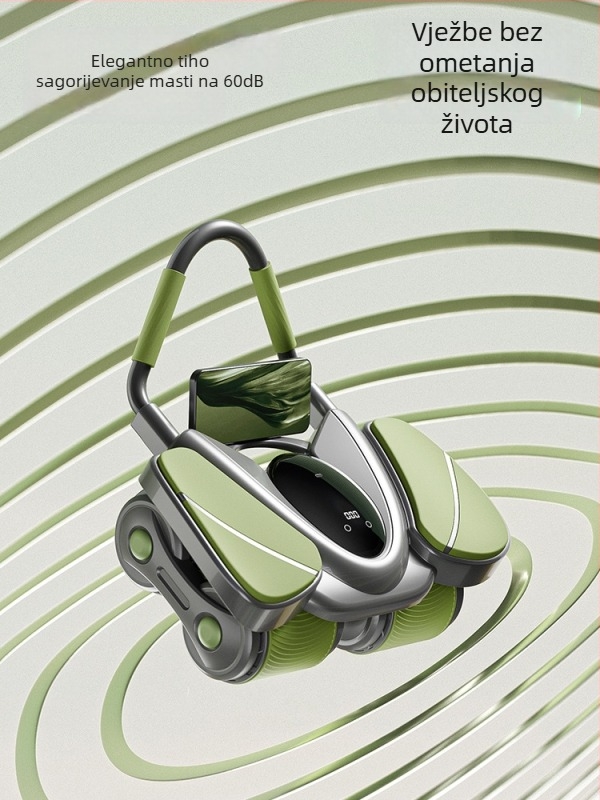 Abdominalni kotačić SS001, automatsko vraćanje, 3,2 kg, za kućnu upotrebu, ured, vani i fitness centar