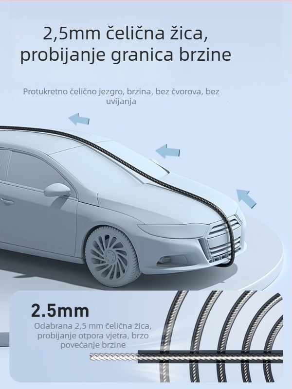 Xtep skakačka užad s ležajevima, PVC, duljina 3 m, fitness oprema, izdanje jesen 2025