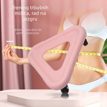 Kotač za trbušne mišiće s kliznim diskom, tih dizajn, model XM, težina 1 kg, ne sklopiv