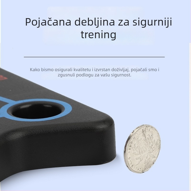 Stalak za sklekove – sklopivi, 500 g, pogodan za ured, dom i teretanu
