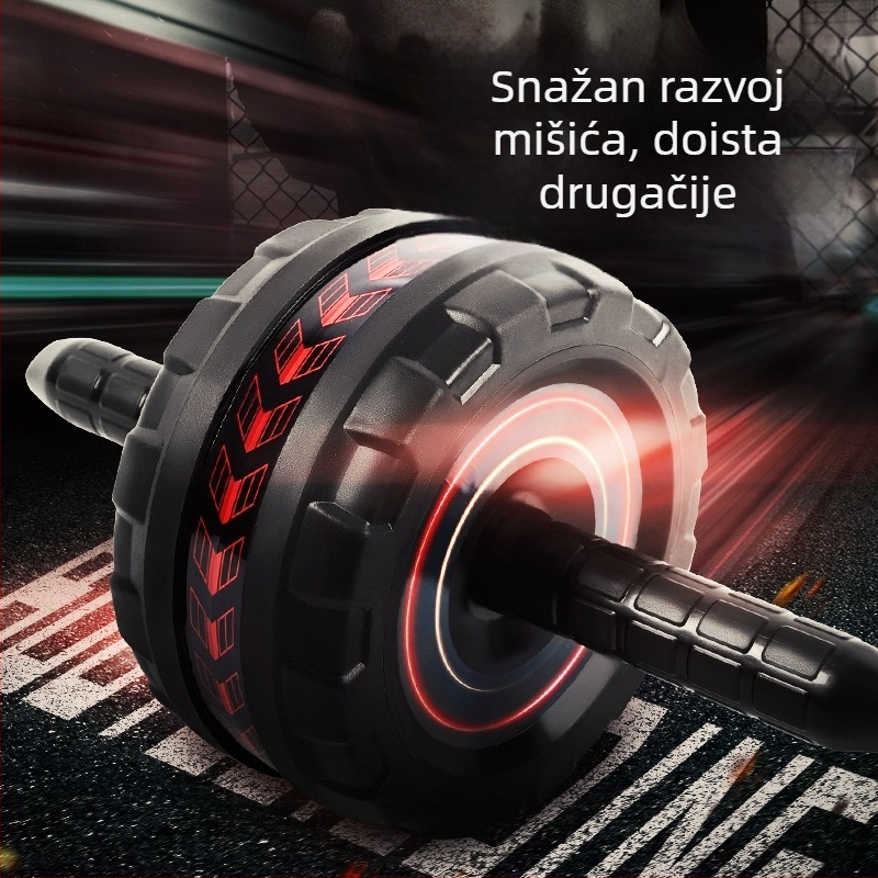 Rimme RM6688 sklopivi trbuh kolut s jednim kotačem, 0,45 kg, za ured, vanjski i obitelj
