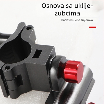 Pribor za stol za ribolov — prilagodljiv kut, trodjelni set od aluminijsko-magnezijskog legura, pladanj za mamce i držač za ribe