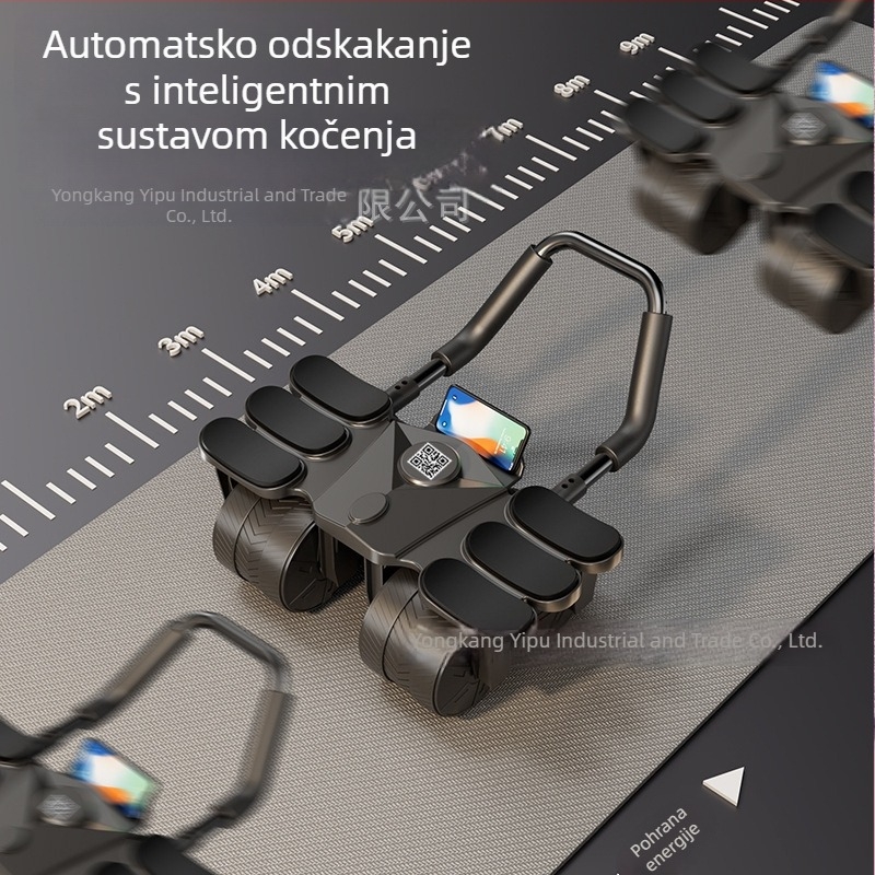 Abdominalno kolut, model Six-hand brace; težina 3 kg; nije sklopiv; pogodno za ured, vani i kućnu upotrebu
