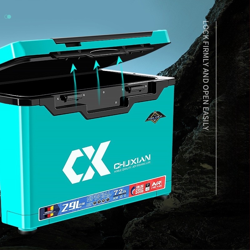 Kutija za ribolov sa kotačićima – prijenosna, ultra lagana, mnogostruka komplet, plastična konstrukcija, kapacitet ispod 9 L