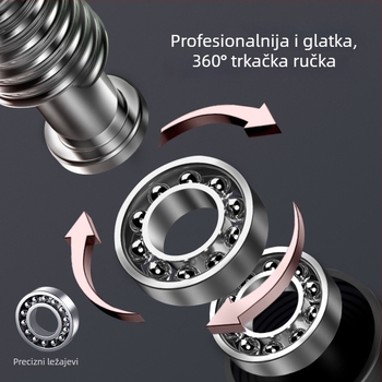 Profesionalna užad za skakanje s automatskim zaključavanjem - PVC užad, Yue Shang, za fitness