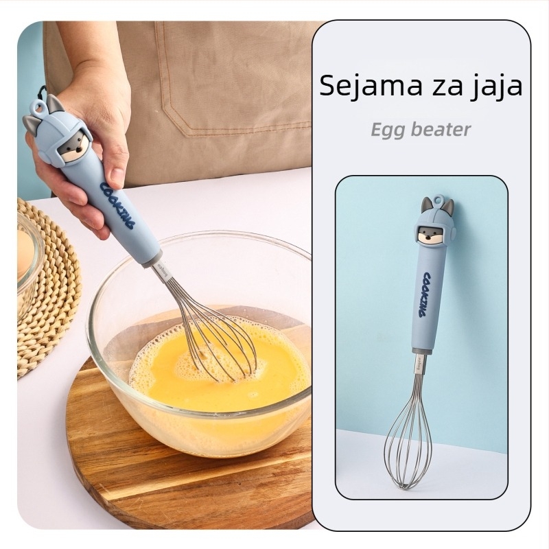 Sito za dječju hranu, crtani stil, nehrđajući čelik, kuhinjski ručni alat