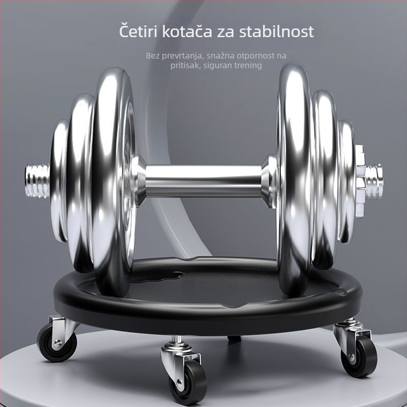 Abdominalna ploča SJ001, ne-sklopiva, četveroručni trenažer za kućnu fitness; težina 0,7 kg; pogodno za ured, dom i vanjske uvjete