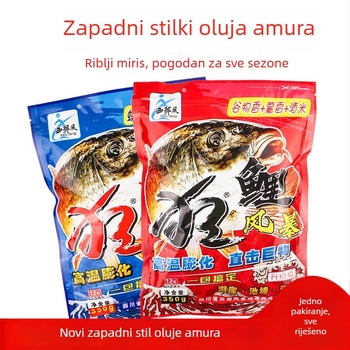 Karp mamac u prahu Western Wind (u prahu; branda Western Wind; za divlji ribolov)