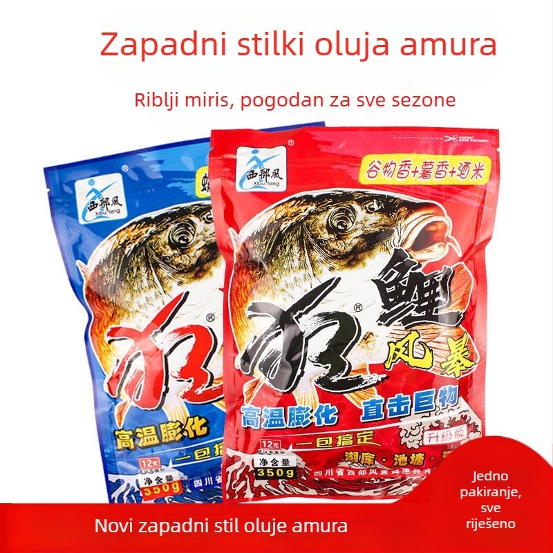 Karp mamac u prahu Western Wind (u prahu; branda Western Wind; za divlji ribolov)